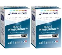 JUVAMINE Acide Hyaluronique - Hydratation et Elasticité de la Peau - 60 Gel (Lot de 2)
