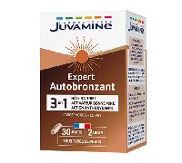 Juvamine Autobronzant Expert 3 en 1 – Caroténoïdes – 60 gélules (30 jours)