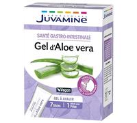JUVAMINE, Bien-être Gastro-Intestinal, Gel d'Aloe vera, Gel à avaler, Prêt à consommer, Complément Alimentaire, Vegan, Fabriqué en France, 7 sticks