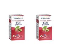 JUVAMINE - Brûle Graisse - Programme Minceur - Thé vert, Kola et Café Vert - Vegan - Aide au Contrôle Général du Poids - Contribue à Tonifier l'Organisme - 60 Gélules - Fabriqué en France (Lot de 2)