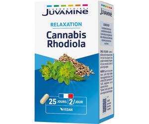 Juvamine Cannabis Rhodiola Relaxation 30 Gélules
