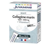 Juvamine Collagène Marin 3000 Mg Beauté 20 Sticks De Poudre À Diluer