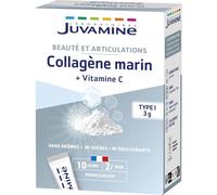 JUVAMINE COLLAGÈNE MARIN 3000 mg Beauté 20 sticks de poudre à diluer