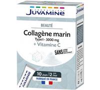 JUVAMINE COLLAGÈNE MARIN 3000 mg Beauté 20 sticks de poudre à diluer