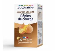 Juvamine Complément alimentaire Confort urinaire Pépins de courge Huile 100% naturelle 30 capsules
