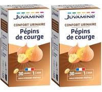 JUVAMINE - Confort Urinaire - Pépins de Courge - 30 Capsules (Lot de 2)