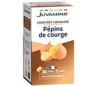 JUVAMINE - Confort Urinaire - Pépins de Courge - Aide à maintenir une prostate en bonne santé - Amélioration du Bien-Être Masculin - 30 gélules - Fabriqué en France