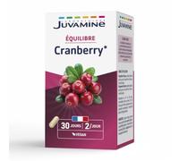 Juvamine Complément alimentaire Équilibre Cranberry Formule concentrée Végan – 60 gélules