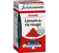 Juvamine Équilibre Levure De Riz Rouge Coenzyme Q10 Comprimés 30