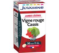 Juvamine Équilibre Vigne Rouge Cassis Jambes Légères 30 Comprimés