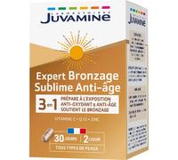 Juvamine Gélules Bronzage Sublime – Antioxydant et Anti-âge – 60 gélules