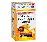 Juvamine Vitamine C Gelée Royale 250 mg Résistance de l'organisme – 50 gélules