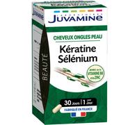 Juvamine Kératine et Sélénium 30 gélules