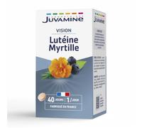 Juvamine Équilibre Lutéine Myrtille Santé Des Yeux 40 Comprimés