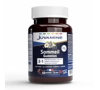 Juvamine Gummies mélatonine sommeil 45u