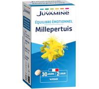 Juvamine - Complément Millepertuis - Sommeil & bien‑être - 60 comprimés - Fabriqué en France