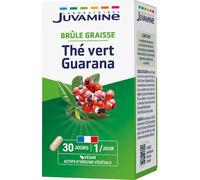 Juvamine Minceur Brûle-Graisse Thé Vert Guarana 30 Gélules Végétales