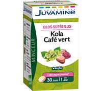 Juvamine Kilos Superflus Kola Café Vert 30 comprimés