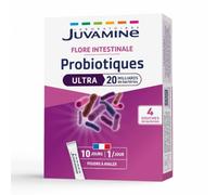 Juvamine Probiotiques Ultra 20 milliards - 10 sticks orodispersibles