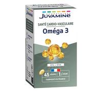 Juvamine Santé Cardio-Vasculaire Oméga 3 45 capsules