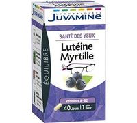 Juvamine SANTE DES YEUX - LUTEINE MYRTILLE, 40 gélules
