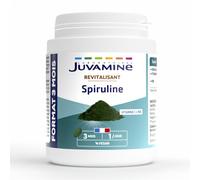 Juvamine Spiruline - Vitamine C et Fer - Revitalisant - Maxi format - 90 comprimés