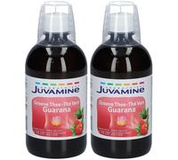 Juvamine Thé Vert Guarana Solution(S) 2x500 ml