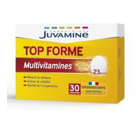 Juvamine - Top Forme Multivitamines - Vitalité & Défenses - 30 comprimés effervescents
