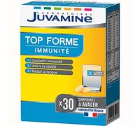 JUVAMINE - Top Forme Immunité - Aide à réduire la fatigue - Soutient l'immunité - 30 Comprimés - Fabrication Française