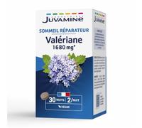 Juvamine Complément alimentaire Valériane 1680 mg – Sommeil réparateur – 50 gélules