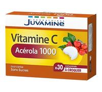 Juvamine Vitamine C Acérola 1000 30 Comprimés À Croquer