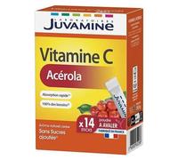 Juvamine Vitamine C Acerola 14 Sticks Orodispersibles À Avaler