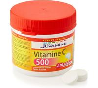 JUVAMINE - Vitamine C500 - Maxi Format - 120 Comprimés à croquer (Lot de 1)