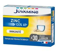 Juvamine ¿ Zinc 100% Ar* ¿ Immunité ¿ Zinc, Sélénium Et Vitamine D3 ¿ 30 Gélules