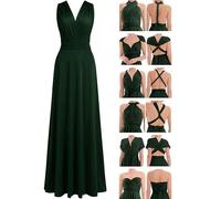 Juvell Robes de Demoiselles d'honneur Longue Robe Infinity Maxi - 1000 | Robe portefeuille multi-façons, élégante et festive, pour mariage, un bal de fin d'année ou robe de demoiselle d'honneur