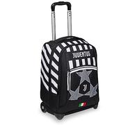 Juventus Big Trolley STARS OF GLORY, Noir, 2 en 1 Bretelles pour usage sac à dos, école et loisirs, Noir, Taglia unica, Moderne