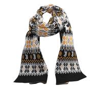 JUVENTUS Écharpe officielle Jacquard, design avec logo du club, accessoire d'hiver pour fan
