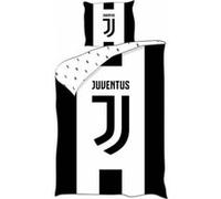Juventus FC - Parure de Lit Football - Housse de Couette Coton noir G