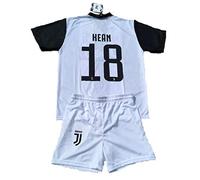 Juventus Kean Juve Ensemble officiel 2018-2019 pour enfant, homme, adulte, maillot + short pour la maison 18 Moise (6 ans)