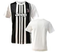 JUVENTUS Maillot Football Saison 2025/26. Réplique Stade Officiel pour Adulte, Garçon et Enfant, blanc/noir, Medium
