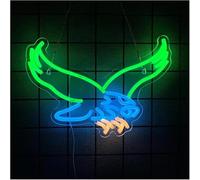 Juvra Lumières néon décoratives D'Ambiance Apaisante Lampe Enseigne Au Néon Aigle, Lumière Alimentée par, pour Chambre À Coucher, Bar, Club, Bureau