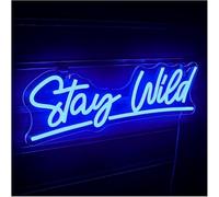 Juvra Lumières néon décoratives Pour lampe au néon Restez frais pour alimenté Dimmable pour chambre Boutique Bar Fête Décoration murale