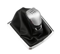 Juvra Pommeau levier vitesse de voiture 5 6 Pour levier de Pour vitesse voiture Pour Speed MT pour Ford pour Focus 2 2006-2011 pour Fiesta pour Kuga 2008-2012 avec(5 speed sliver)