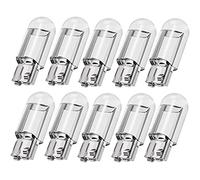 Juwaacoo 10 PièCes Voiture LED T10 W5W COB Lecture DôMe Lampe Marqueur LumièRe Cale LumièRes Plaque D'Immatriculation Ampoules 168 194 192 DC 12V Blanc