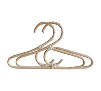 Juwaacoo Lot de 2 cintres en rotin style nordique pour enfants