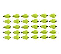 Juwaacoo Lot de 30 flotteurs en EVA en forme de larme pour pêche à la mouche Accessoires de pêche à la mouche