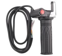 Juwaacoo Poignée d'accélérateur pour vélo électrique 48 V avec écran LCD et interrupteur pour vélo électrique