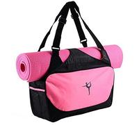 Juwaacoo Sac de Yoga, Sac de Voyage, pour Tapis de Yoga de Grande Capacité, Sac de Sport, Sac de Yoga,
