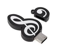 Juwaacoo USB 2.0 de memoire Mignon en d'animation Stick Notes de Musique Symbole USB 2.0 Memoire Externe Cle USB Stick de Memoire de 16GB