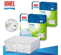 Juwel 2 X Cirax Keramikgranulat M Aquarium Milieu Filtrant Éponge Mouches Ouate